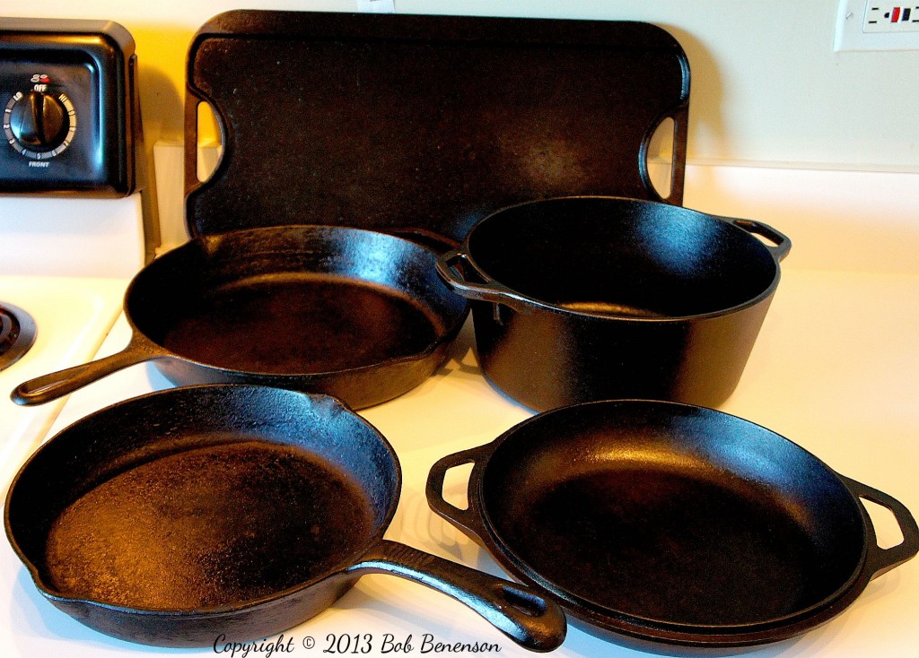 Cast iron cookware