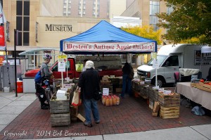 Weston's Antique Apple Orchard, located not far west of Milwaukee, sells on-site and at farmers market, including the famed one that circles the Wisconsin state Capitol in Madison.