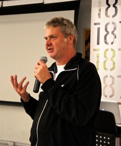 Ken Waagner, founder of the non-profit organization E.A.T.