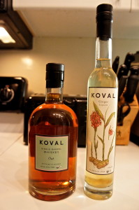 Koval Distillery Oat Whiskey and Ginger Liqueur