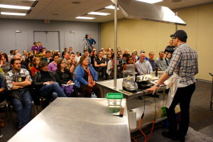 Rob Levitt charcuterie workshop at the Good Food Festival
