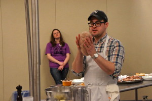 Rob Levitt charcuterie workshop at the Good Food Festival