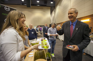 Gov. Bruce Rauner visits Good Food Festival & Conference