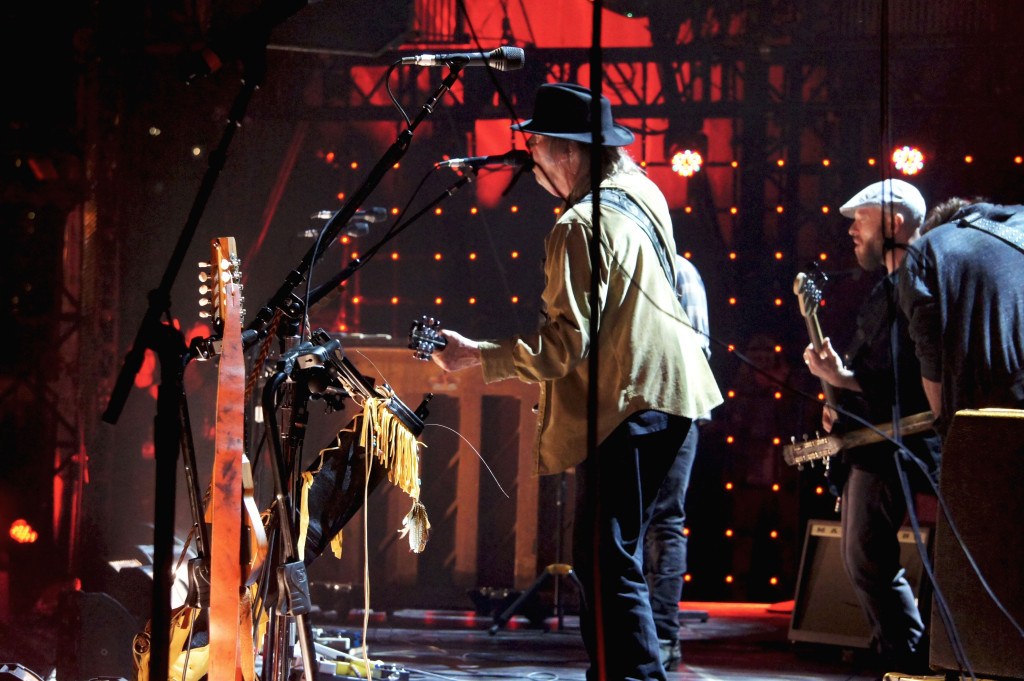 Neil Young at Farm Aid 30