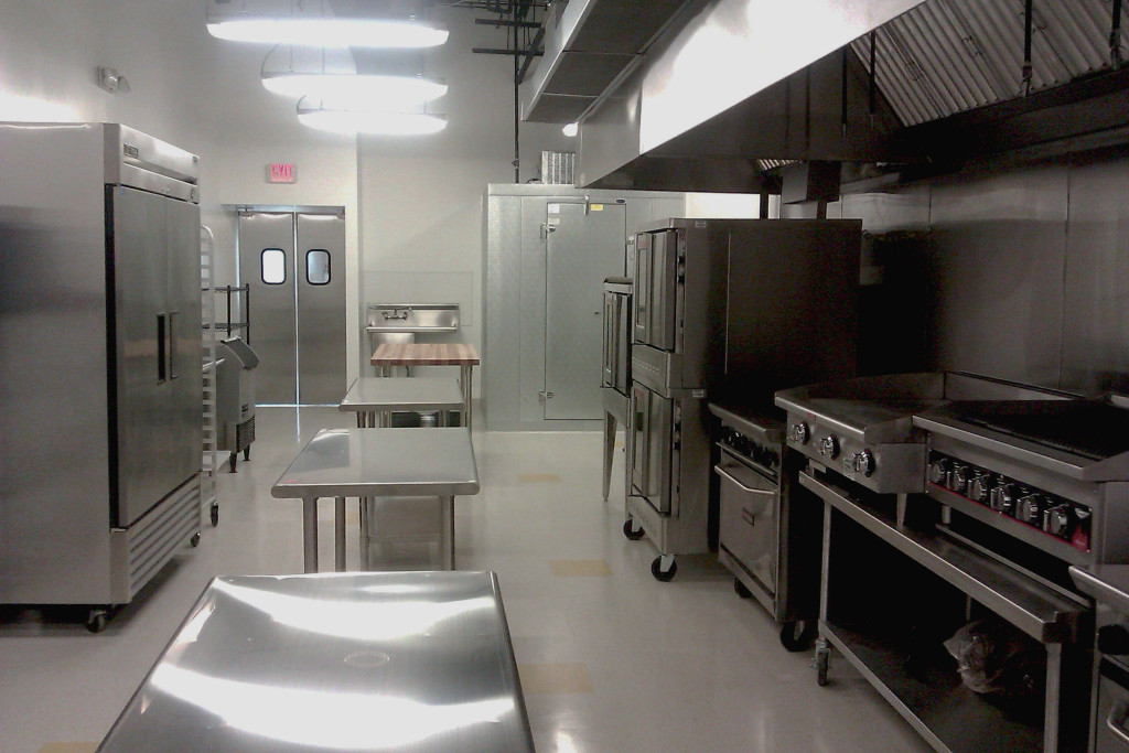 Community kitchens, such as those at SAAGE Culinary Studio in suburban Chicago, provide startup food companies with the commercial-grade equipment they need to make their products, enabling them to defer big capital expenses until they get their businesses up and running. Photo provided by SAAGE Culinary Kitchen.