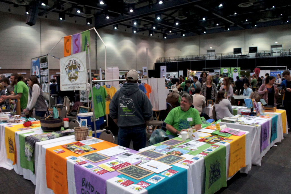 The number of Community Supported Agriculture (CSA) farms — which provide regular food deliveries to subscribers — has soared in recent years. The CSA Pavilion at the Good Food Festival is organized by Band of Farmers: The Chicagoland CSA Coalition.