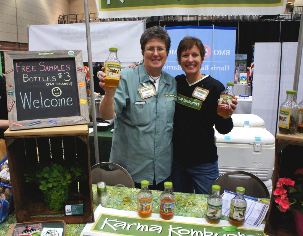 Karma Kombucha at the Good Food Festival