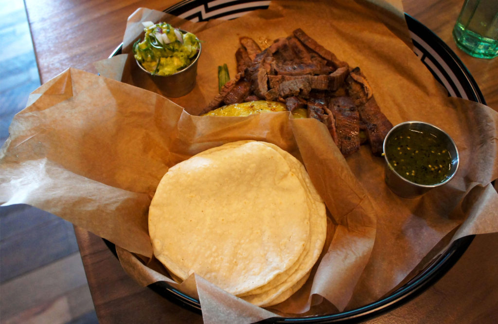 Oaxacan corn tortillas are not an afterthought on the taco platters at Chicago Chef Rick Bayless' new Cruz Blanca taqueria and cerveceria. Photo by Bob Benenson/FamilyFarmed.