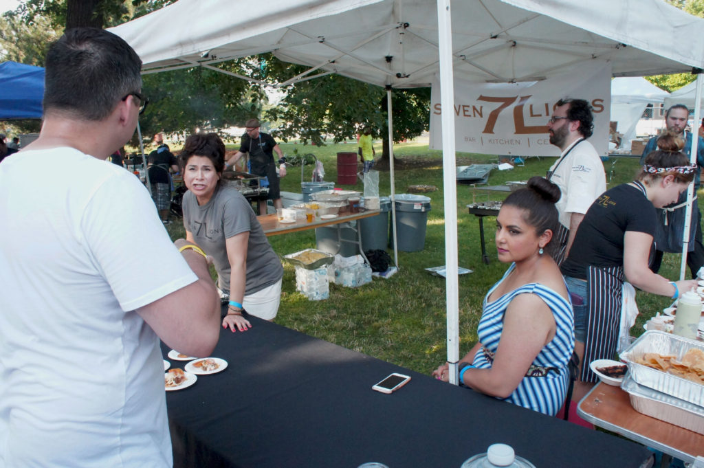 Alpana Singh at Green City Market Chef BBQ