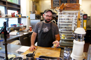 Chef Jesse Badger brought a dedication to using whole animals and produce to Spoke and Bird when it opened in 2015.